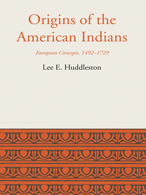 cover image of Origins of the American Indians